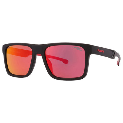 Orange Mirror Square Men's Sunglasses CARRERA DUCATI 021/S 0OIT/UZ 55