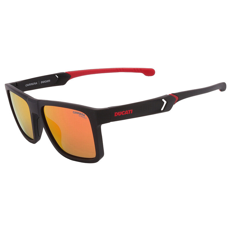 Orange Mirror Square Men's Sunglasses CARRERA DUCATI 021/S 0OIT/UZ 55