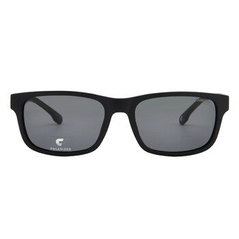 Polairzed Grey Rectangular Men's Sunglasses