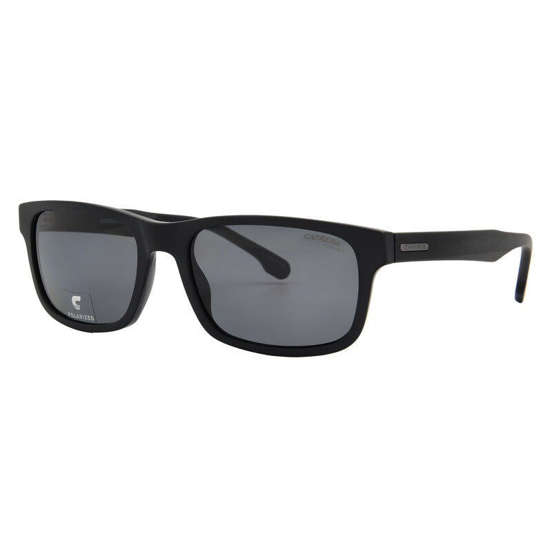 Polairzed Grey Rectangular Men's Sunglasses