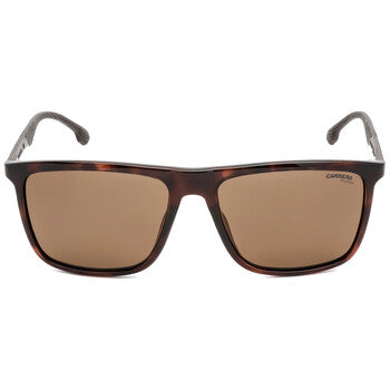 Polarized Bronze Rectangular Men's Sunglasses