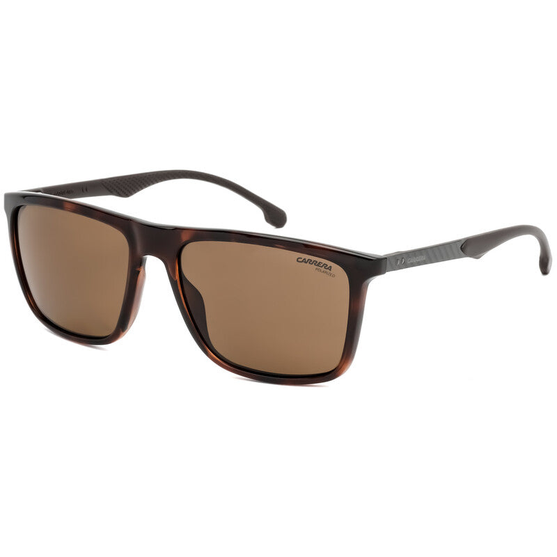 Polarized Bronze Rectangular Men's Sunglasses