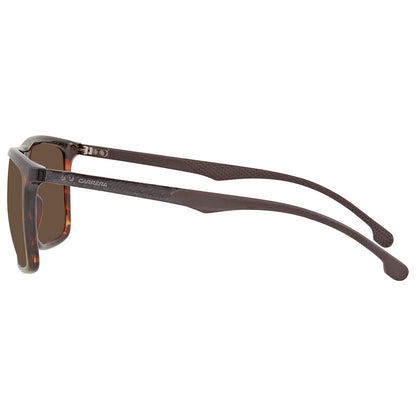 Polarized Bronze Rectangular Men's Sunglasses