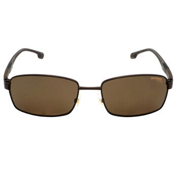 Polarized Bronze Rectangular Men's Sunglasses