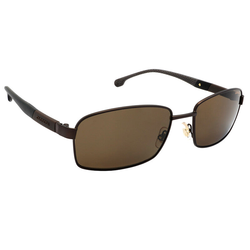 Polarized Bronze Rectangular Men's Sunglasses