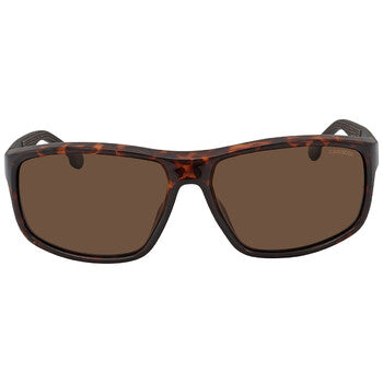 Polarized Bronze Rectangular Men's Sunglasses