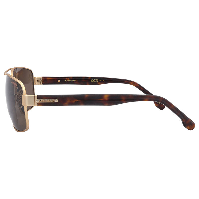 Polarized Bronze Rectangular Men's Sunglasses