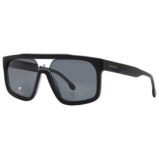 Polarized Grey Browline Men's Sunglasses