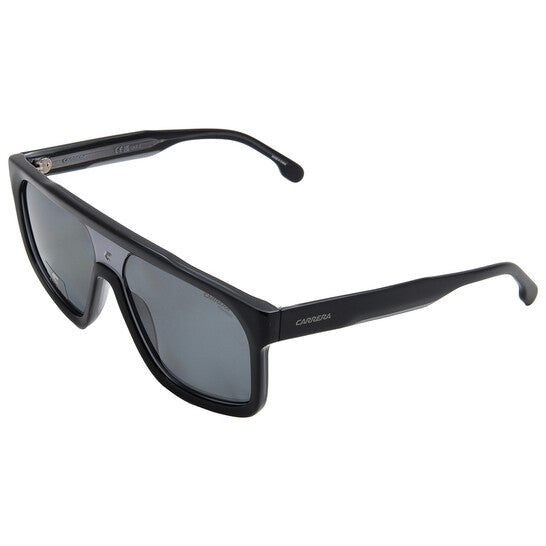 Polarized Grey Browline Men's Sunglasses