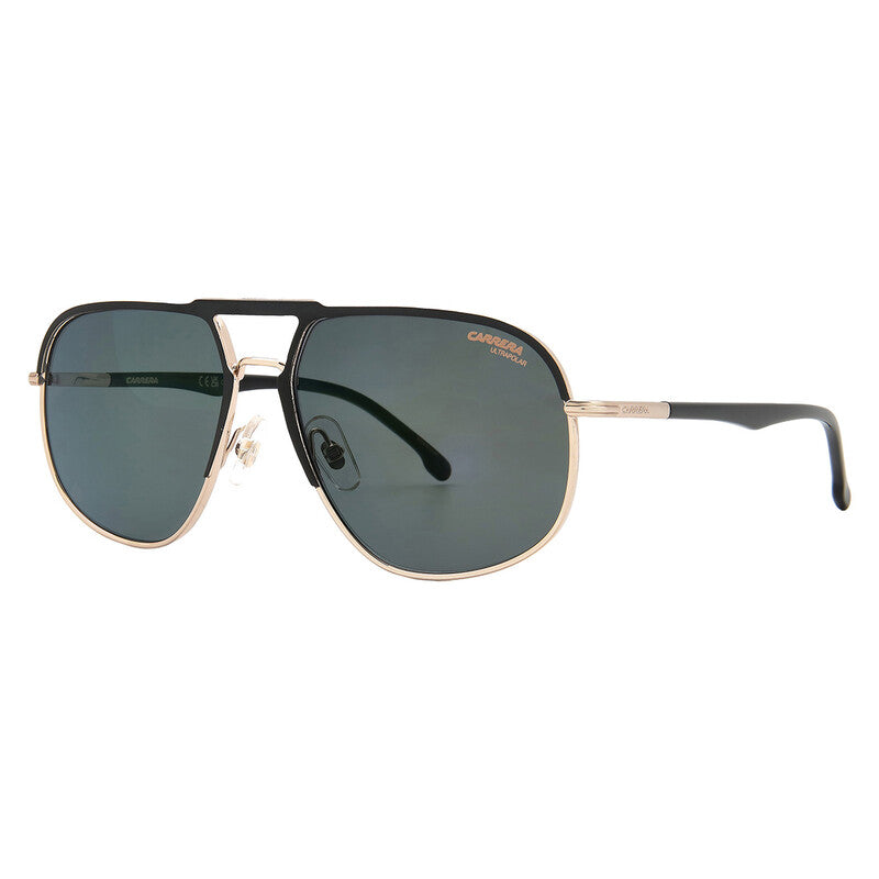 Polarized Grey Green Pilot Men's Sunglasses