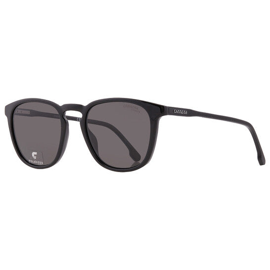 Polarized Grey Oval Men's Sunglasses