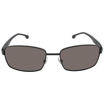 Polarized Grey Rectangular Men's Sunglasses