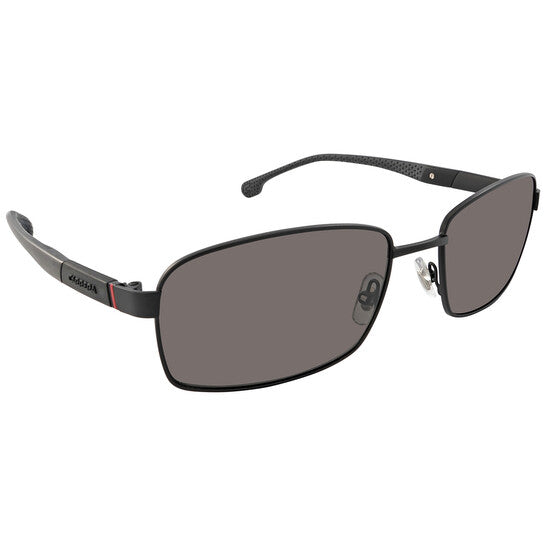 Polarized Grey Rectangular Men's Sunglasses