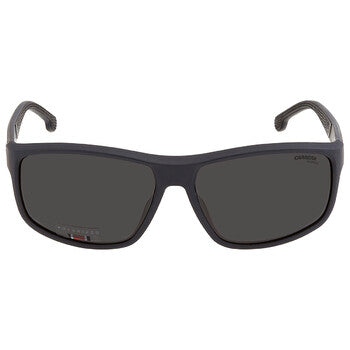 Polarized Grey Rectangular Men's Sunglasses