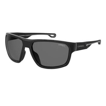 Polarized Grey Wrap Men's Sunglasses