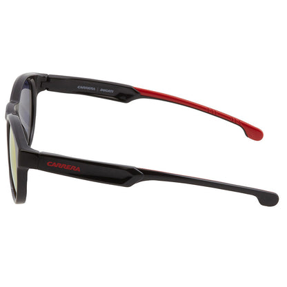 Red Mirror Oval Men's Sunglasses