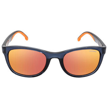 Red Mirror Square Men's Sunglasses