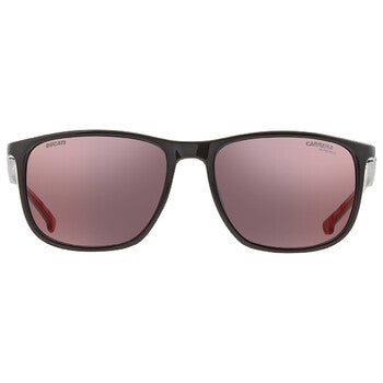 Red Mirror Square Men's Sunglasses
