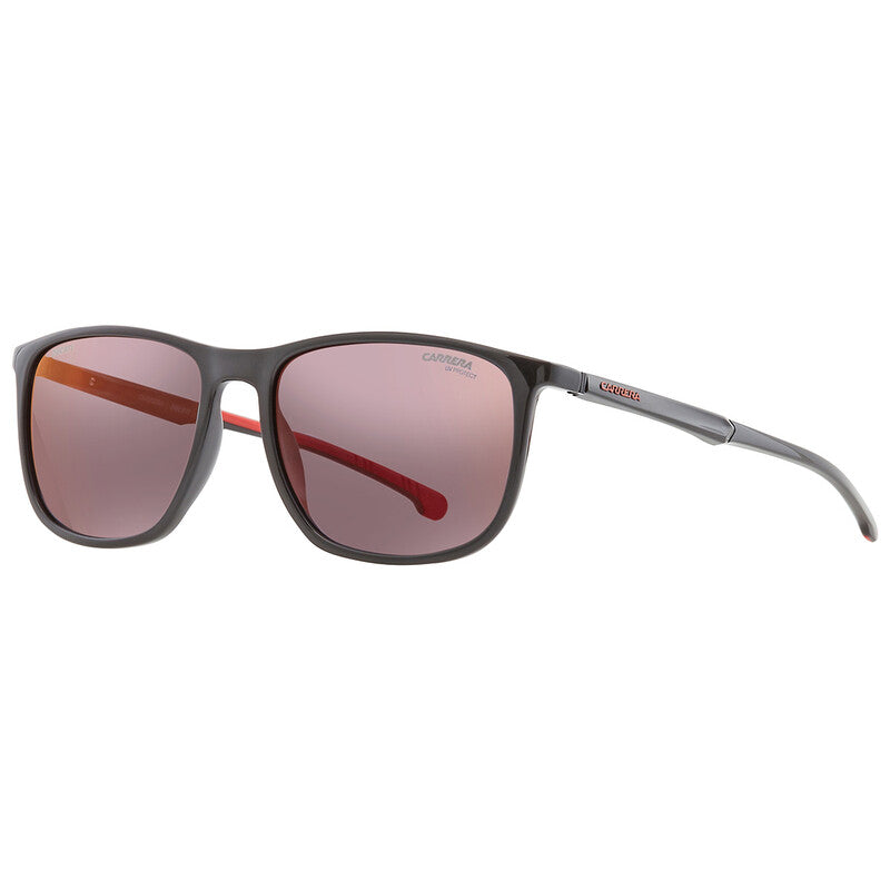 Red Mirror Square Men's Sunglasses