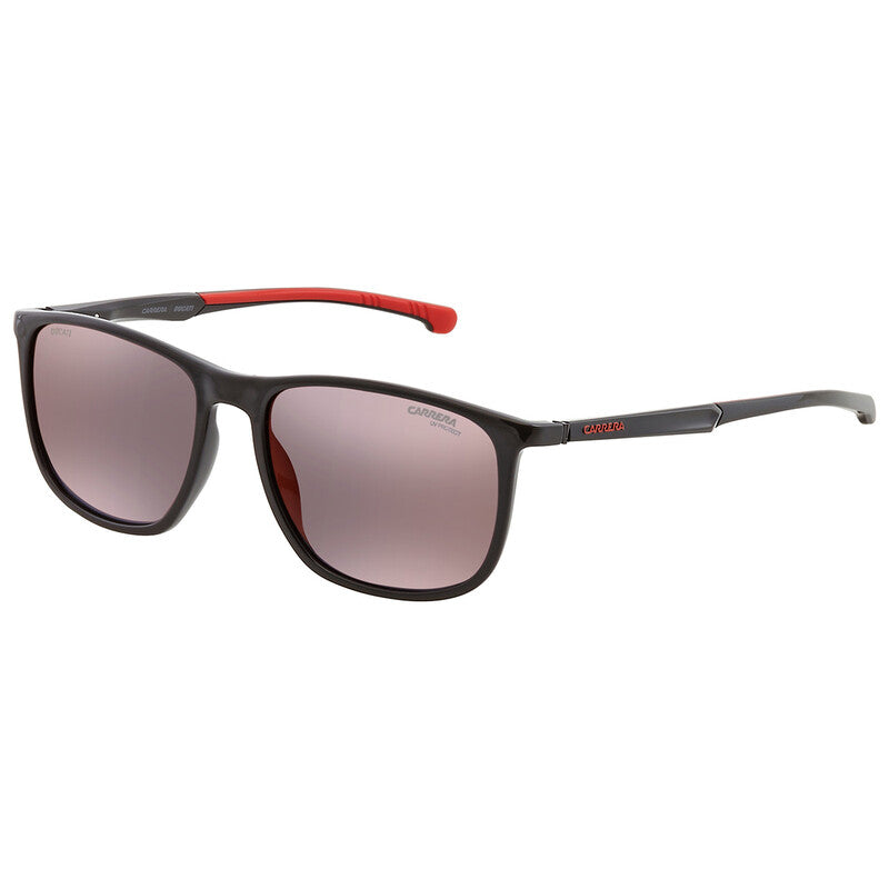 Red Mirror Square Men's Sunglasses