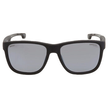 Silver Mirror Square Men's Sunglasses