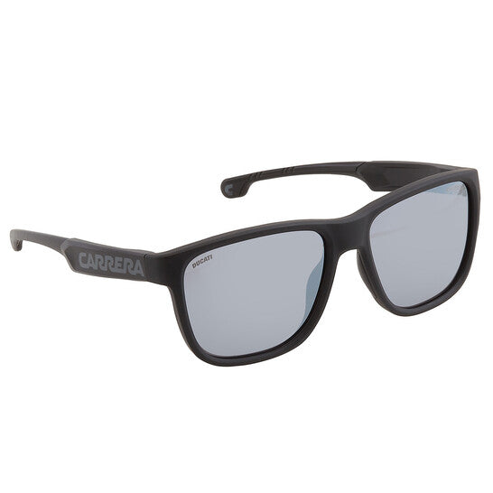 Silver Mirror Square Men's Sunglasses
