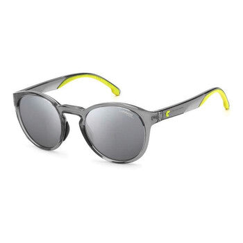 Silver Round Men's Sunglasses