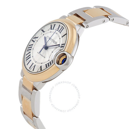 Cartier, Ballon Bleu 36mm Automatic Silver Dial Ladies Watch