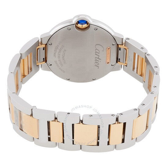 Cartier, Ballon Bleu 36mm Automatic Silver Dial Ladies Watch