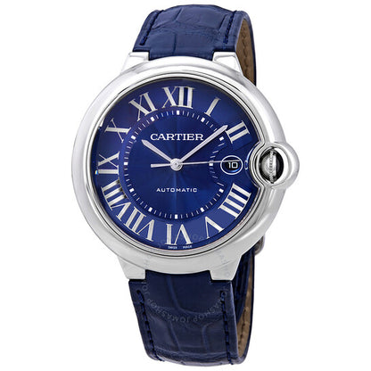 Cartier, Ballon Bleu Automatic Blue Dial Men's Watch