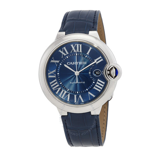 Cartier, Ballon Bleu Automatic Blue Dial Men's Watch wsbb0027