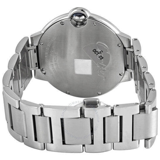 Cartier, Ballon Bleu Automatic Blue Sunray-brushed Dial Men's Watch