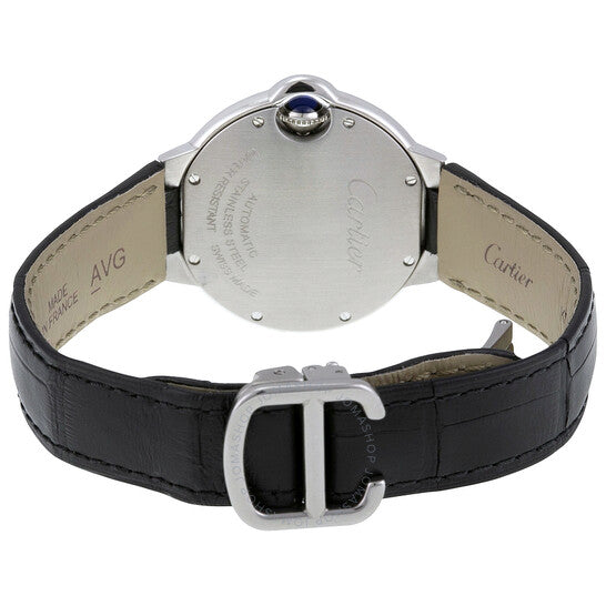Cartier, Ballon Bleu Automatic Silver Dial Diamond Ladies Watch