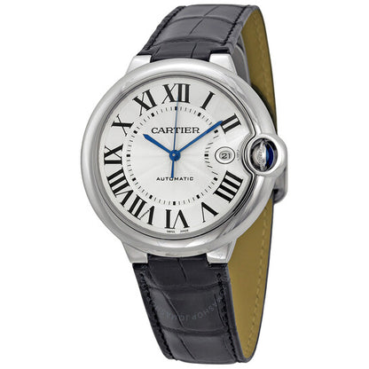 Cartier, Ballon Bleu Automatic Silver Dial Men's Watch