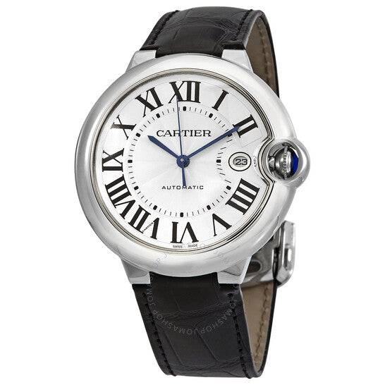 Cartier, Ballon Bleu Automatic Silver Dial Men's Watch