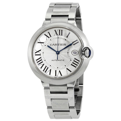 Cartier, Ballon Bleu Automatic Silver Dial Men's Watch