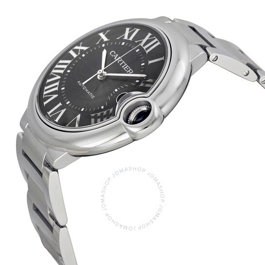 Cartier, Ballon Bleu De Black Dial Stainless Steel Watch