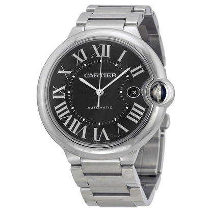 Cartier, Ballon Bleu De Black Dial Stainless Steel Watch