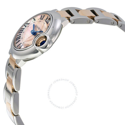 Cartier, Ballon Bleu de Small Gold and Steel Watch