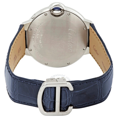 Cartier, Ballon Bleu Moonphase Automatic Silver Dial Ladies Watch