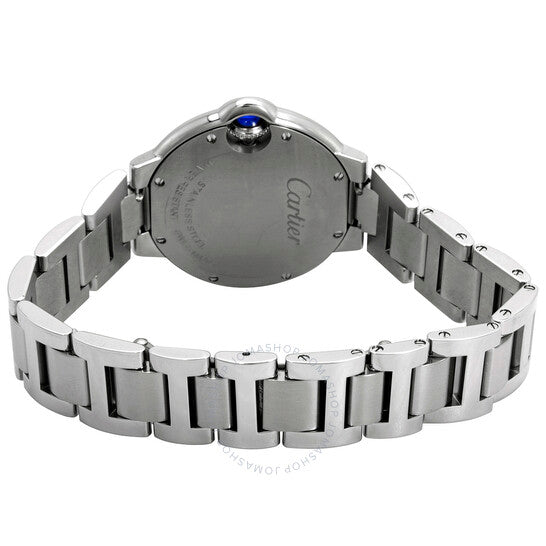 Cartier, Ballon Bleu Quartz Diamond Silver Dial Ladies Watch