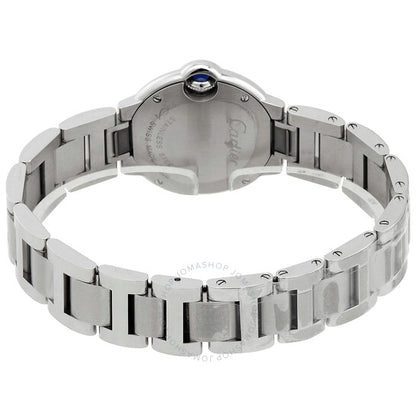 Cartier, Ballon Bleu Quartz Diamond Silver Dial Ladies Watch