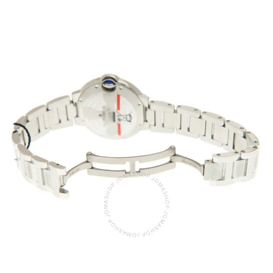 ساعة كارتييه بالون بلو كوارتز بمينا وردي للسيدات