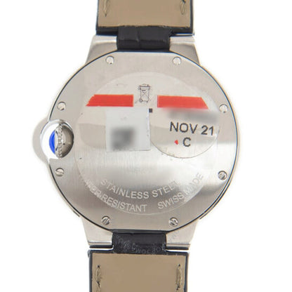 Cartier, Ballon Bleu Quartz Silver Guilloche Dial Ladies Watch