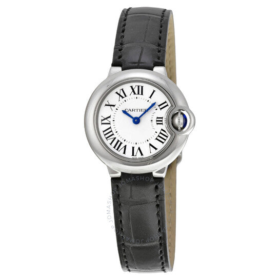 Cartier, Ballon Bleu Silver Dial Stainless Steel Ladies Watch