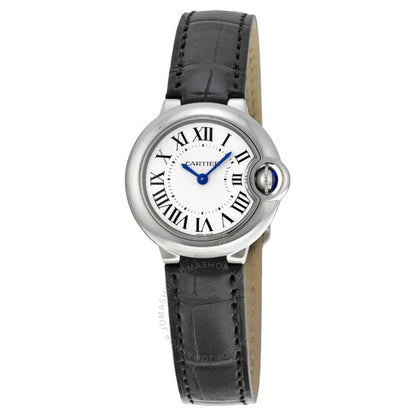Cartier, Ballon Bleu Silver Dial Stainless Steel Ladies Watch