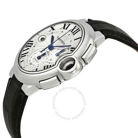 Cartier, Ballon Bleu Silver Flinque Dial Men's Watch