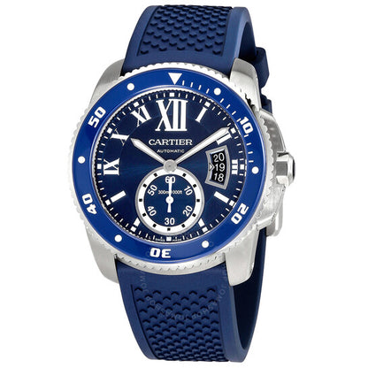 Cartier, Calibre Diver Automatic Blue Dial Men's Watch