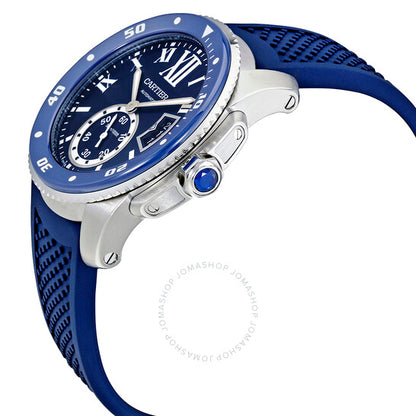Cartier, Calibre Diver Automatic Blue Dial Men's Watch