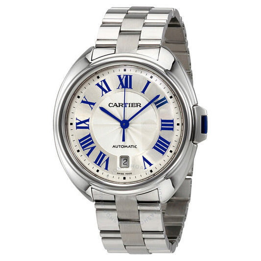 Cartier, Cle Automatic Silver Dial Men's Watch